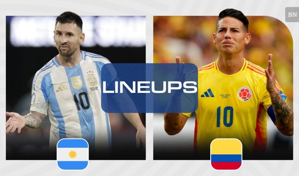 Argentina National Football Team vs Australia National Football Team Lineups