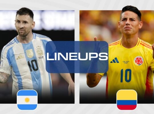 Argentina National Football Team vs Australia National Football Team Lineups