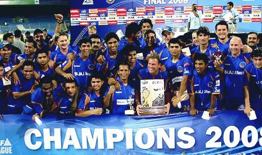 Which Captain Lifted the Diamond Studded IPL 2008 Trophy