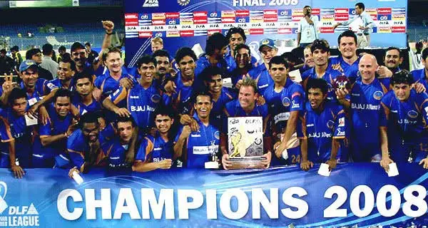 Which Captain Lifted the Diamond Studded IPL 2008 Trophy