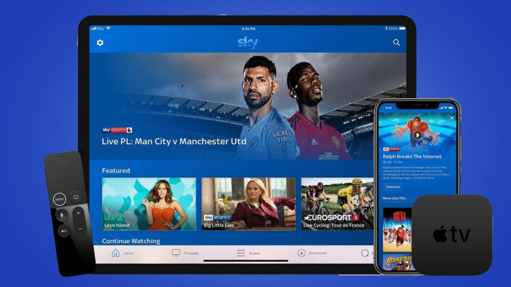 Sky Sports and Sky Go