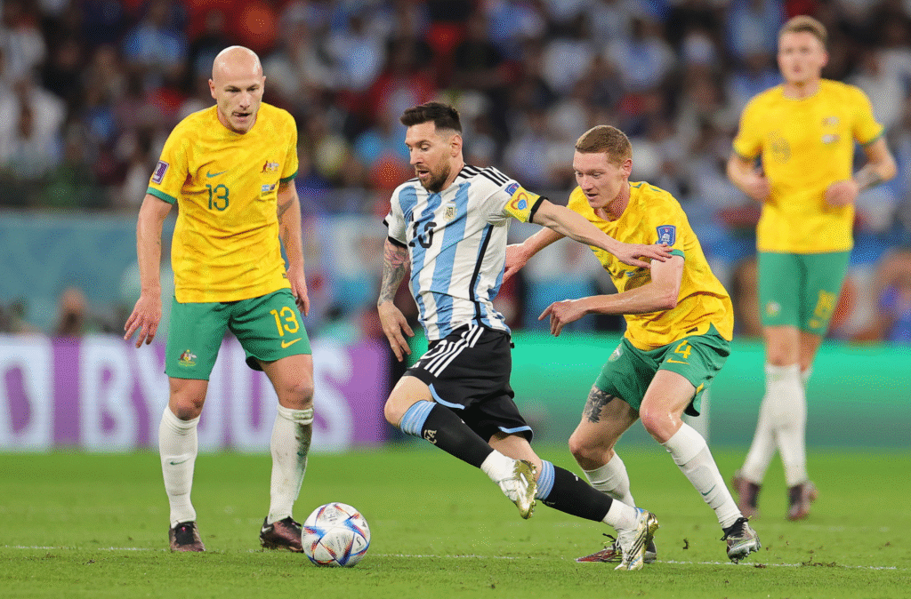 Argentina National Football Team vs Australia National Football Team Lineups