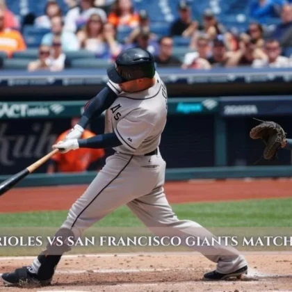 Baltimore Orioles vs San Francisco Giants Match Player Stats