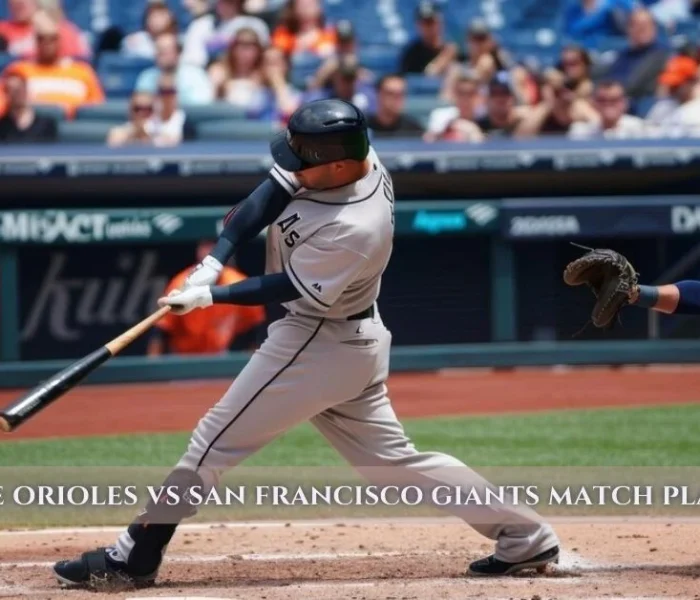 Baltimore Orioles vs San Francisco Giants Match Player Stats